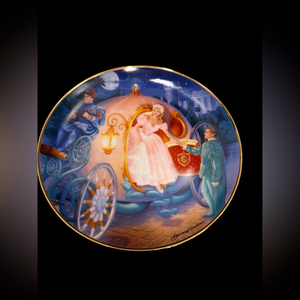 FRANKLIN MINT HEIRLOOM LTD Edition HA4340 Cinderella’s  Magical Journey